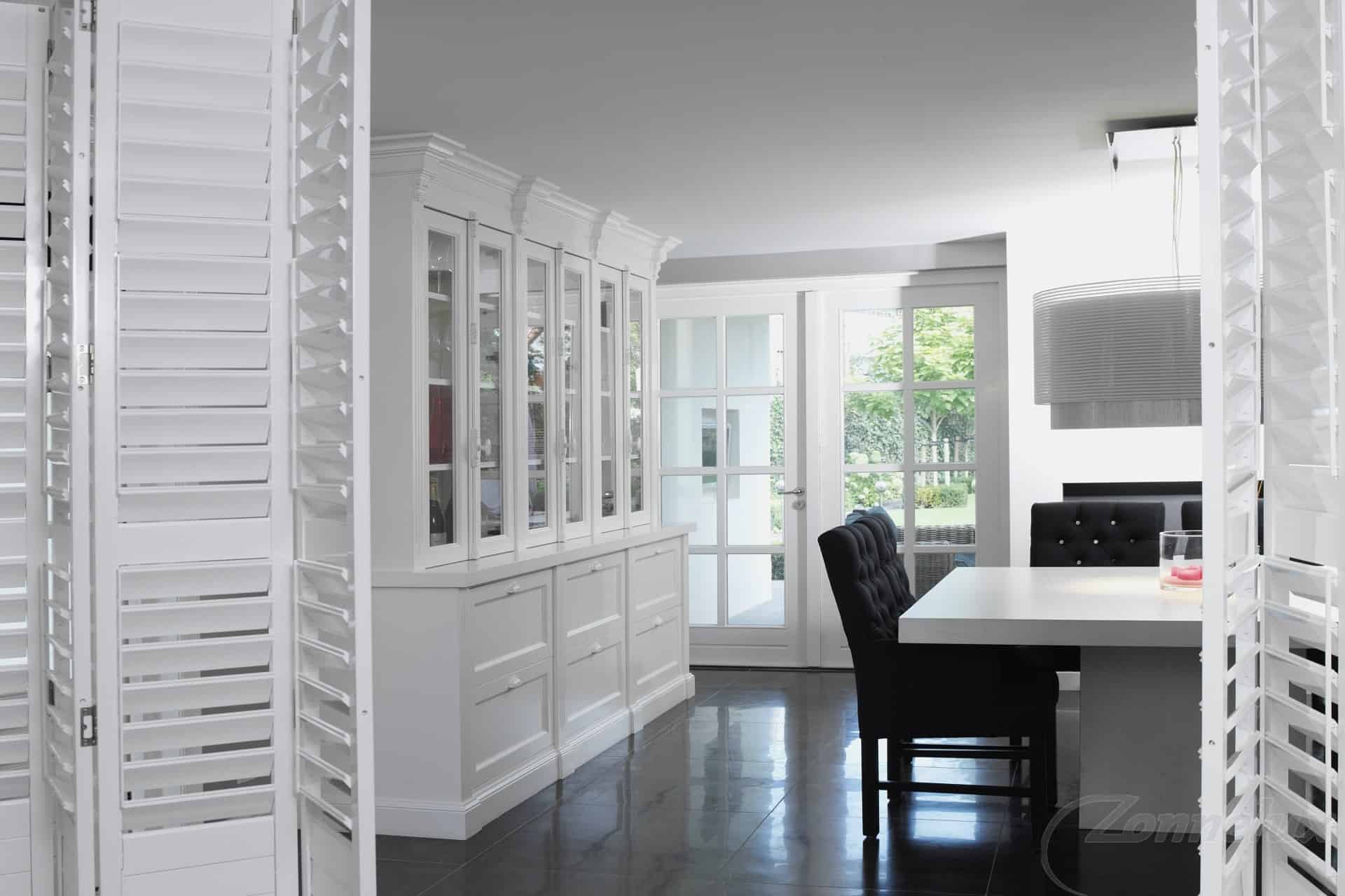 Shutters als roomdivider